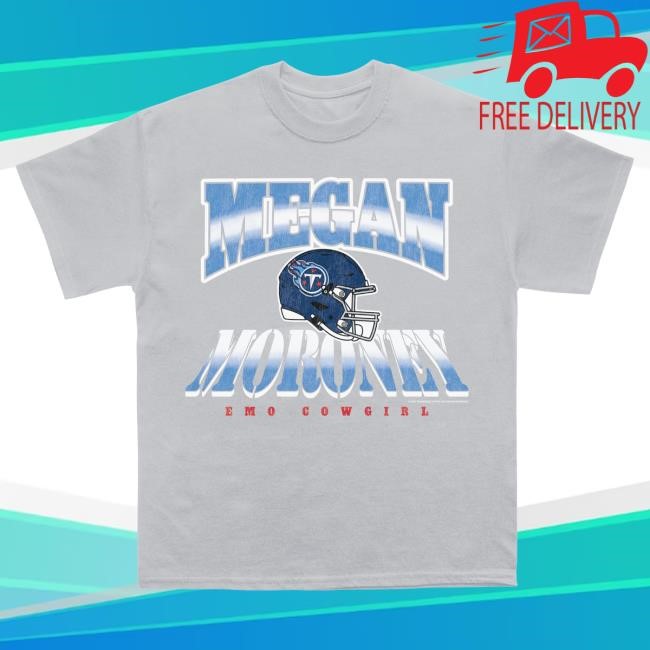 Official Megan Moroney Merch Store Shop Exclusive Megan Moroney X Tennessee Titans Helmet Popover Shirt