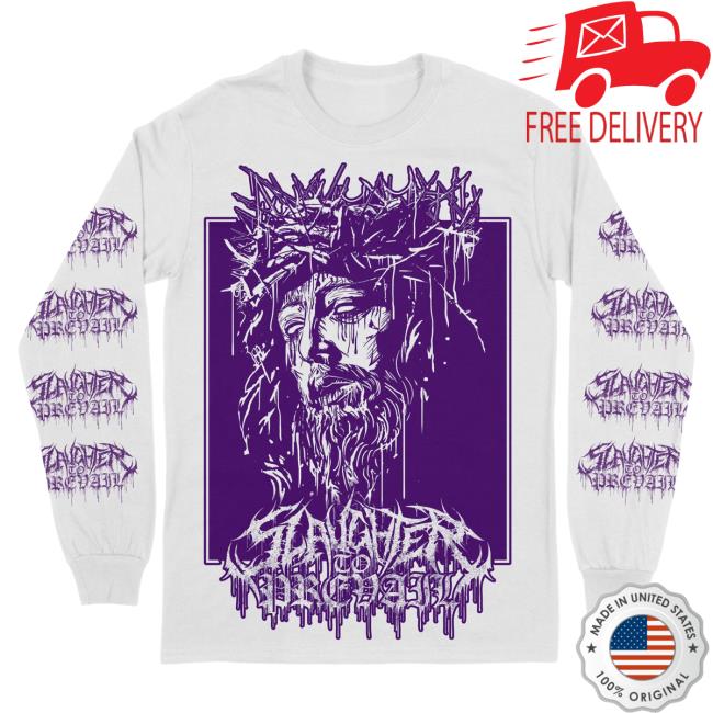 Sumerian Records Rising Merch Slaughter To Prevail Jesus Long Sleeve T-Shirt RisingMerch