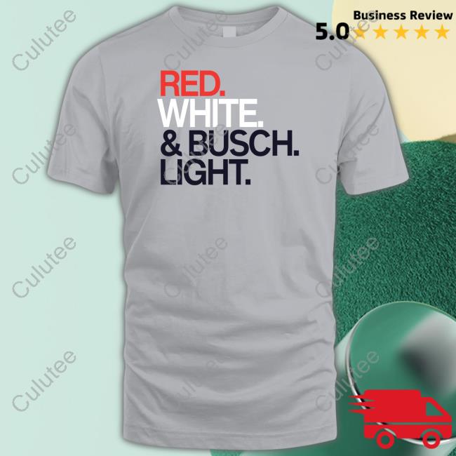Red White & Busch Light Hoodie