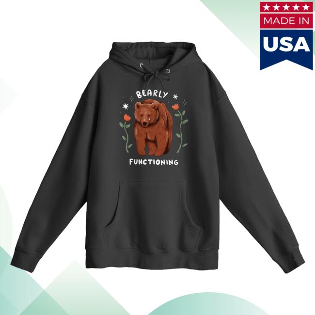 Beautiful Bastard Merch Philip Defranco Bearly Functioning Hooded Sweatshirt PhilipDefranco Shop Beautifulbastard