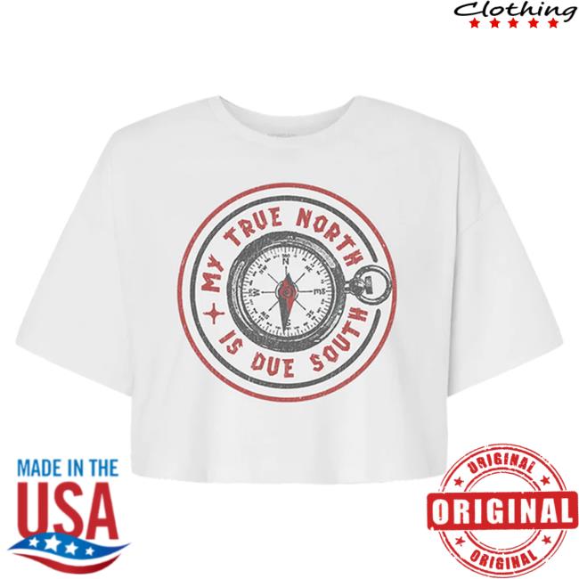 Official Morgan Wallen Merch Store Morgan Wallen Compass Cropped Tees Morgan Wallen Apparel Clothing Shop MorganWallen