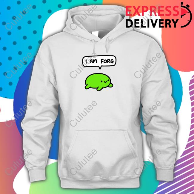 Grebcomics Merch I Am Forg Hooded Sweatshirt