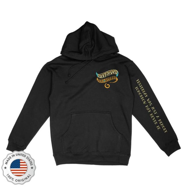 Official Death Wish Store Deathwish Inc Stretch Arm Strong Yesterday Black Sweatshirt Deathwishinc