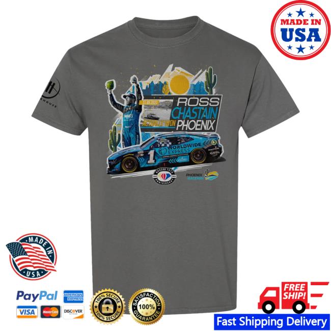 Official Trackhouse Shop Ross Chastain Phoenix Win Shirts