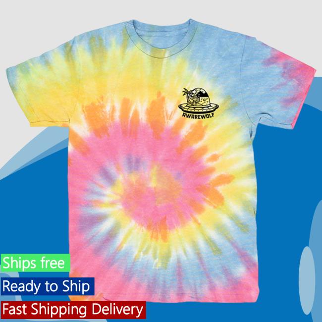 Take Me To Paradise Ufo Unisex Tie-Dye Tee Shirt