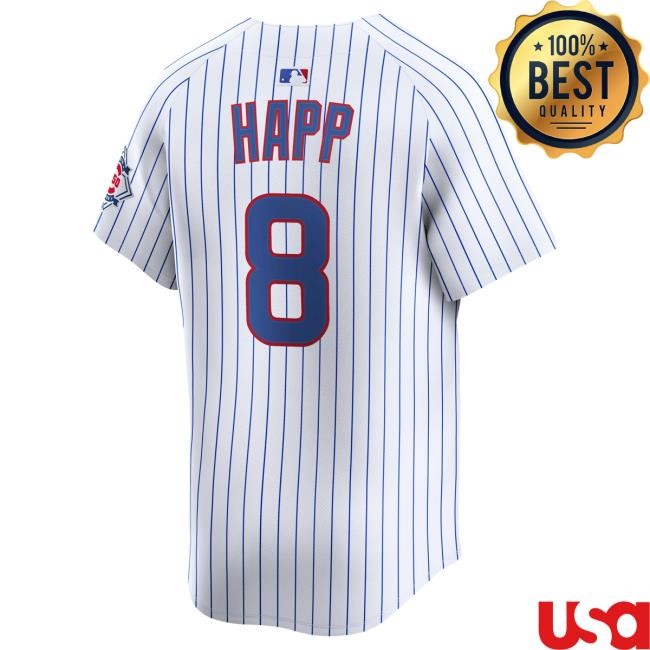 MLB Baseball Chicago Cubs Ian Happ 150th Limited Jersey Ivy Shop