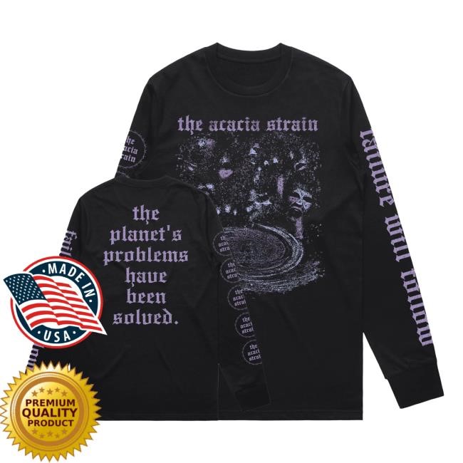 Problems Solved Tee The Acacia Strain Band Merch