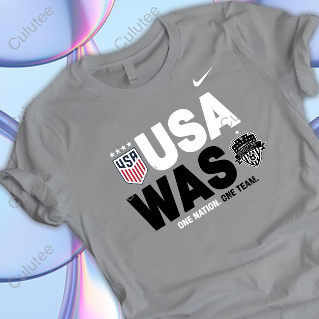 Washington Spirit Usa Was One Nation One Team T Shirts Official Washington Spirit Usa Was One Nation One Team Shirt