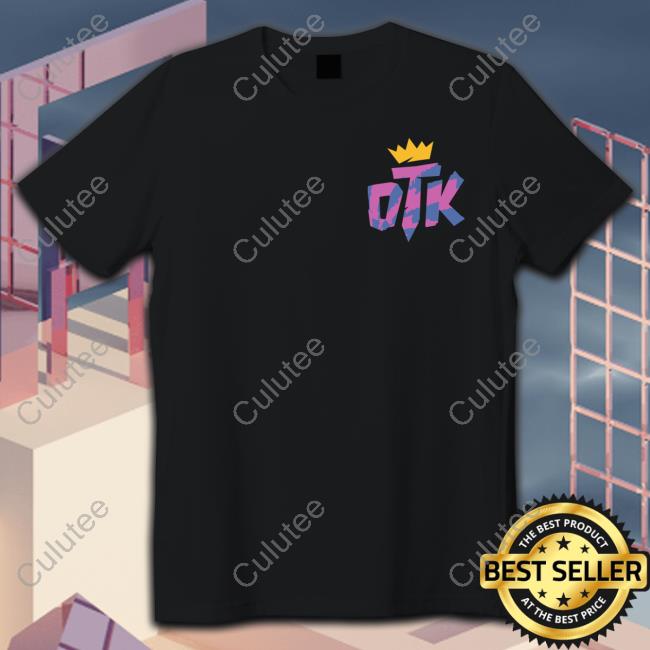 Official Otk Merch Bolt Black Hoodie Otknetwork