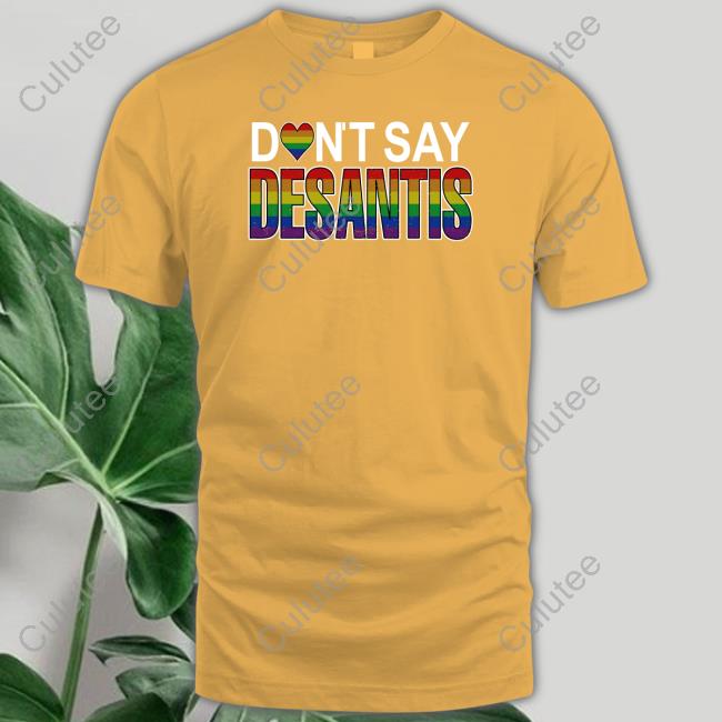 Paul Carr Don't Say Desantis T Shirt