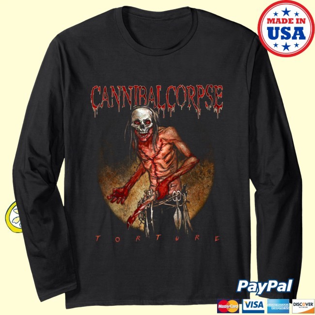 Cannibal Corpse Official Merchandise Torture Long Sleeve Cannibal Corpse