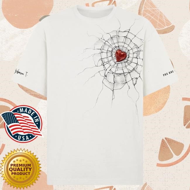 Official Complex Merch Store Shop Pas Une Marque Johnson Tsang x Pas Une Marque Evidence of Love Tshirt (White)