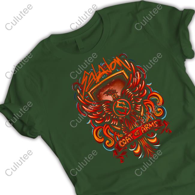 Official Sabaton Coat Of Arms Special Edition New Shirt