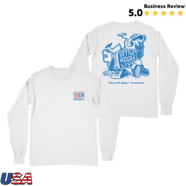 Official Merch Table It’s A TV Show LS T Shirt Merchtable