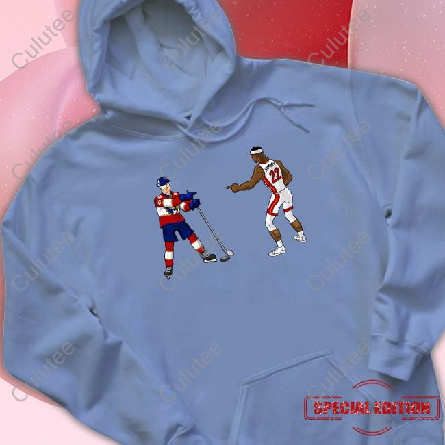 Le Batard Show FLA Hockey Basketball Meme Crewneck Sweatshirt