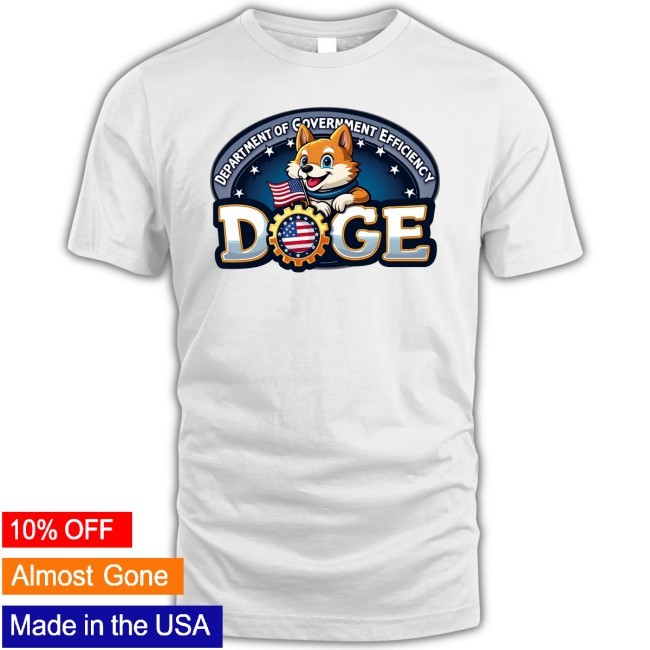 Elon Musk Department Of Government Efficiency Doge New T-Shirt