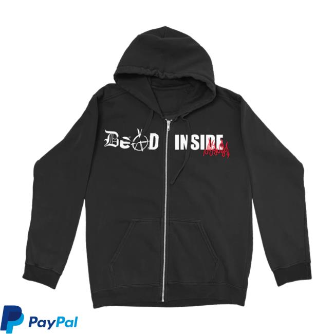 Official Dead Inside Beartrap Zip Up Sweater