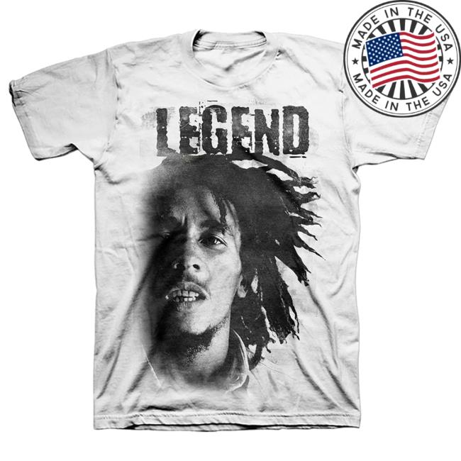 Official Bob Marley Store Shop Bob Marley Legend Face On Tshirt Bobmarley
