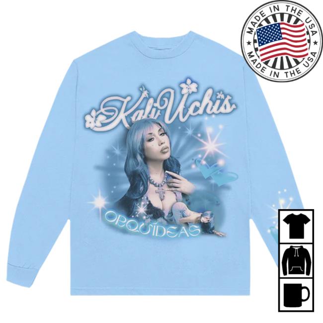 Shop Kali Uchis Blue Orquídeas Long-Sleeve Shirt 2024