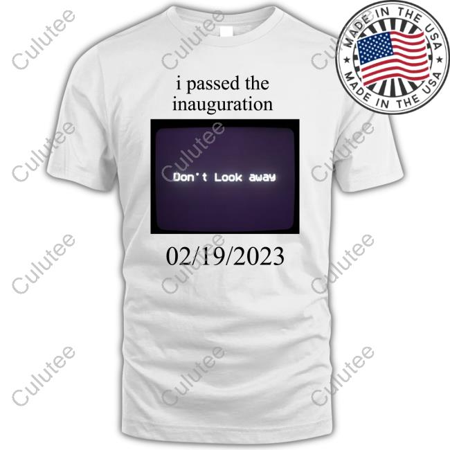 Official I Passed The Inauguration Long Sleeve Tee