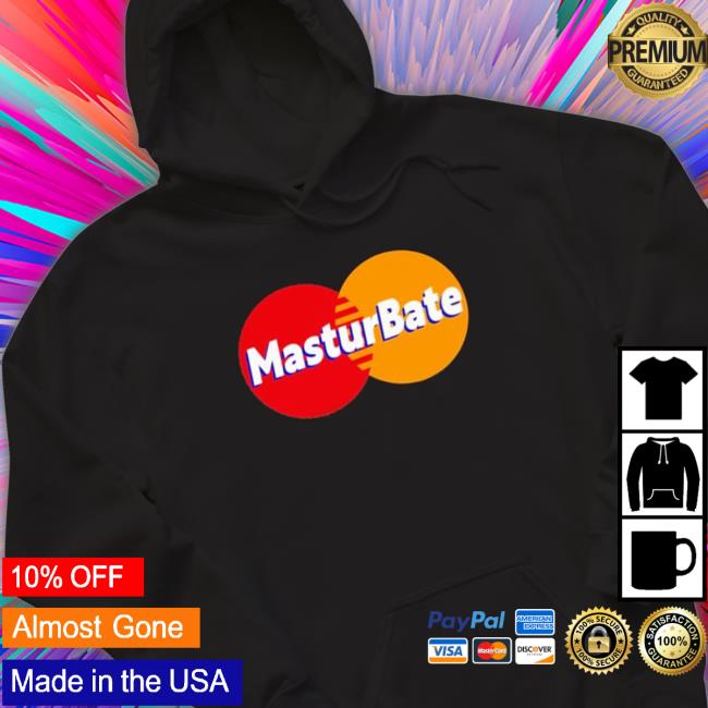 Official Masturbate Hooded Sweatshirt