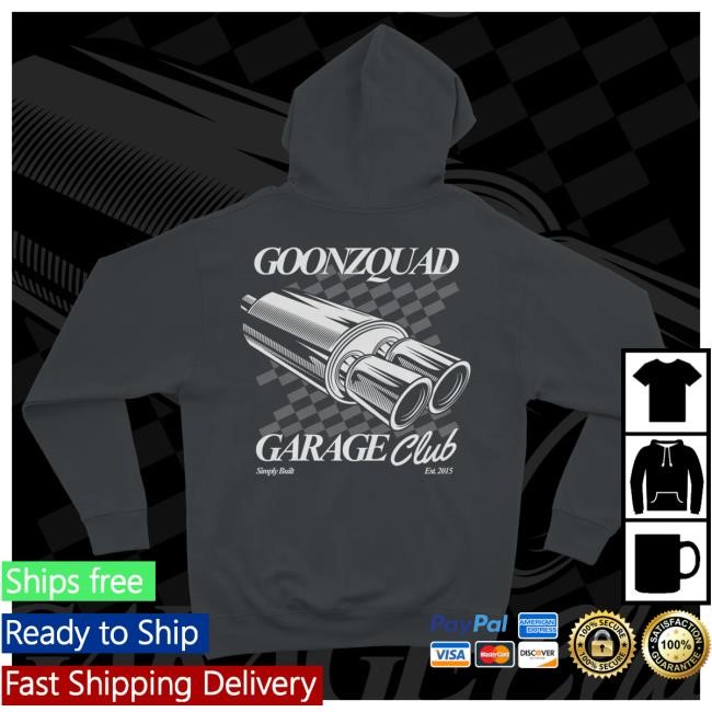 Official Goonzquad Garage Club Hooded Sweatshirt