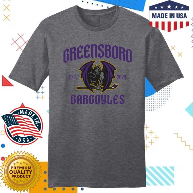 Greensboro Gargoyles Primary Est Graphic Shirt