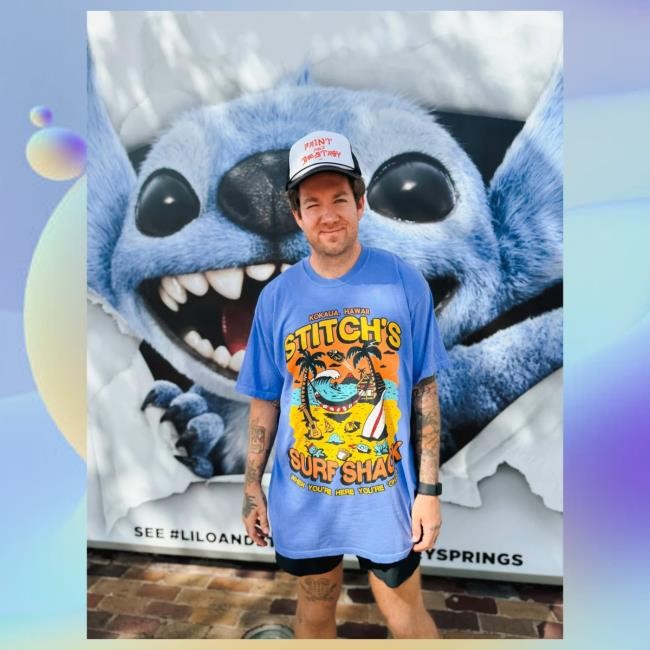 Official The Lost Bros Stitch’s Surf Shack Hot Shirt