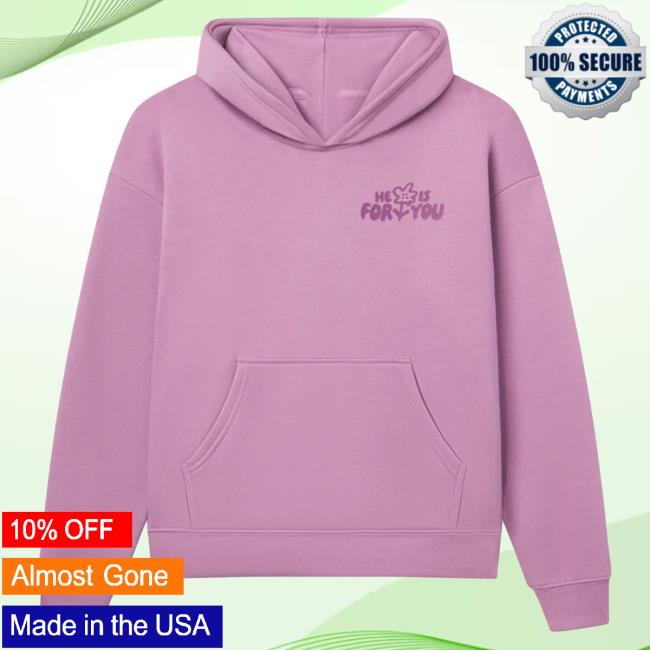 Official Elevated Faith Clothing He Is With You Unisex Pullover Sweatshirt