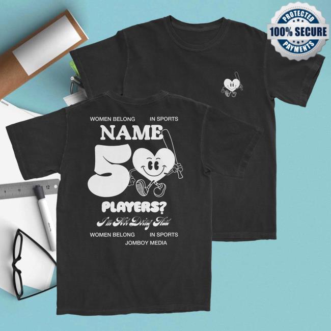 Jomboy Media Official Shop I'm Not Doing That (Alternate) New Shirt