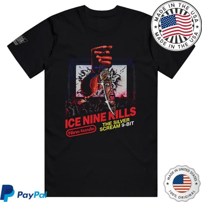 Official Ice Nine Kills Merch Store Psychos Only Pixel Hot Shirt Ice Nine Kills Clothing Shop Ink Merch IceNineKills
