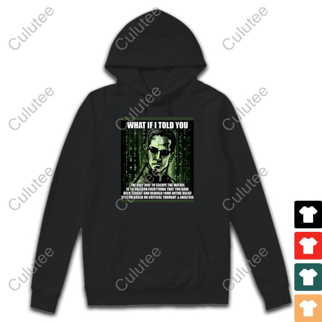 What If I Told You Hoodie Elon Musk