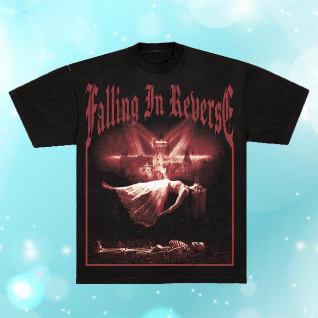 Falling In Reverse 2024 Merch Floating Shirt New
