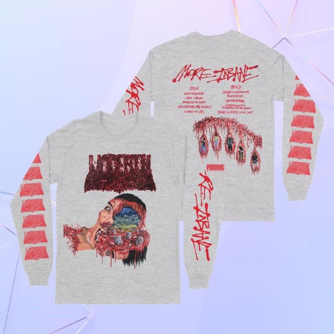 Official Undeath Metal More Insane Long Sleeve T-Shirt