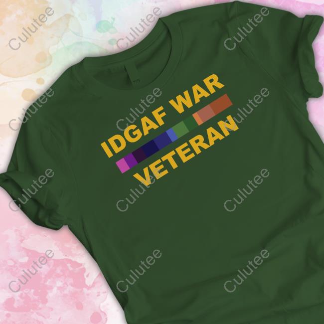 Official Idgaf War Veteran Shirt