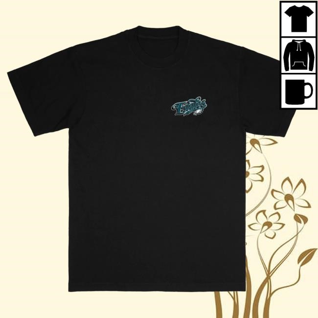 Official Born X Raised Store Born X Raised + Eagles Pro Script Shirt: Black NFL 2025 Kickoff Official Born X Raised Clothing Born X Raised + Eagles Pro Script Top Shirt: Black NFL 2025 Kickoff