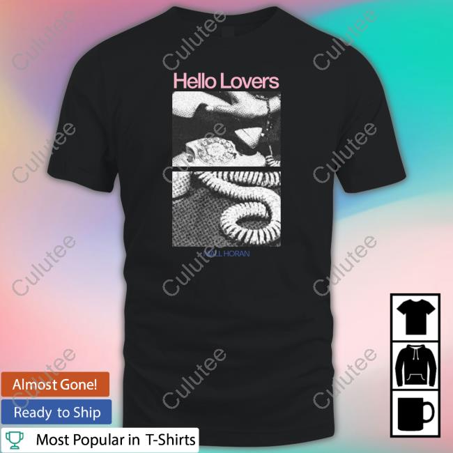 Official Niall Horan Merch Hello Lovers Tee