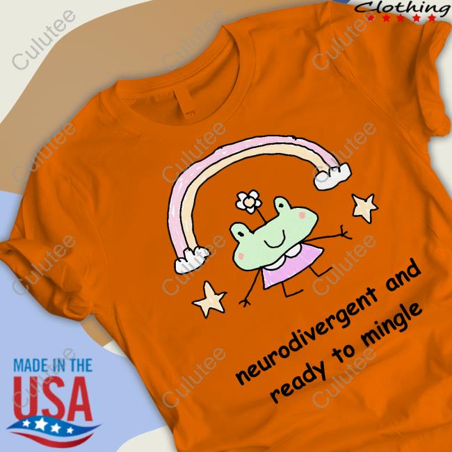 Official Neurodivergent And Ready To Mingle Shirt