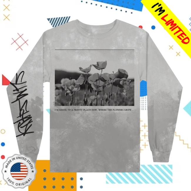 Eminem Slim Shady Clothing Shop Store Drug Ballad Long Sleeve Tee Shirt Grey Tie Dye SlimShady Merch