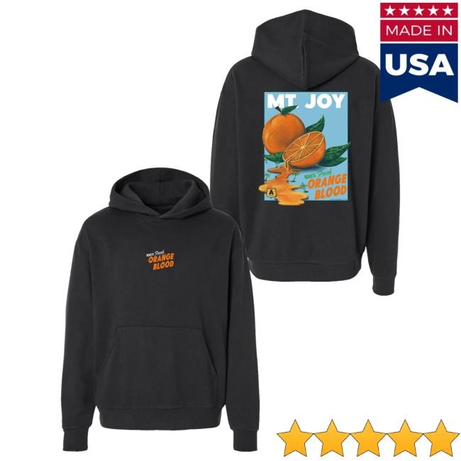 Official Mt Joy Merch Store Mt Joy Orange Blood Sweaters Mt Joy Apparel Clothing Shop MtJoy