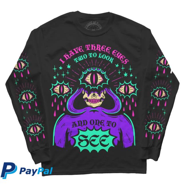 Wizard Of Barge Three Eyes Longsleeve