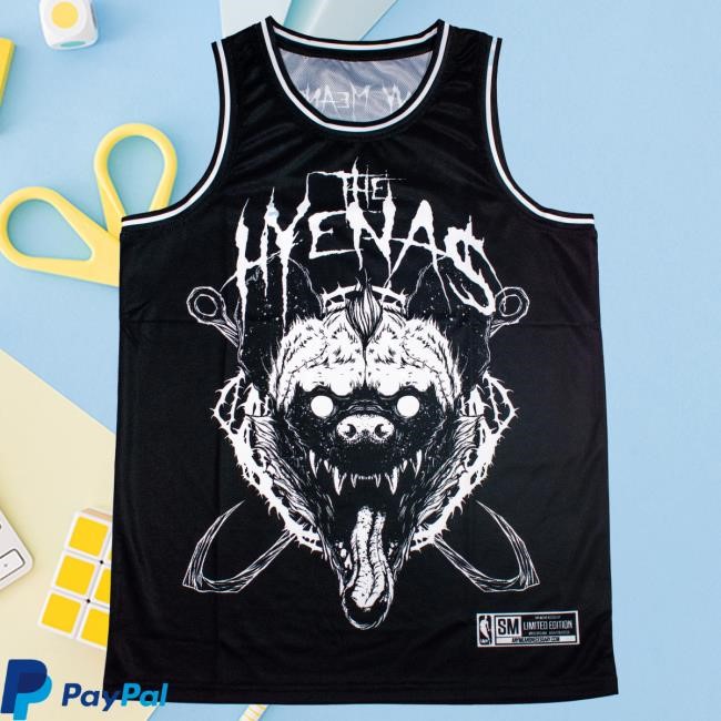 Official Any Means Necessary Clothing The Hyenas Jersey Attractive Shirt Andromeda