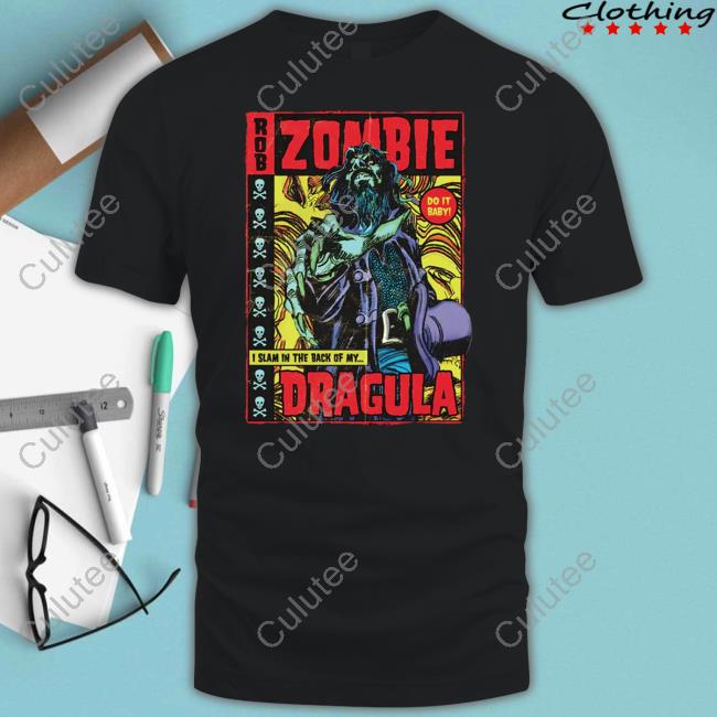 Rob Zombie Merch Dragula Comic Tee