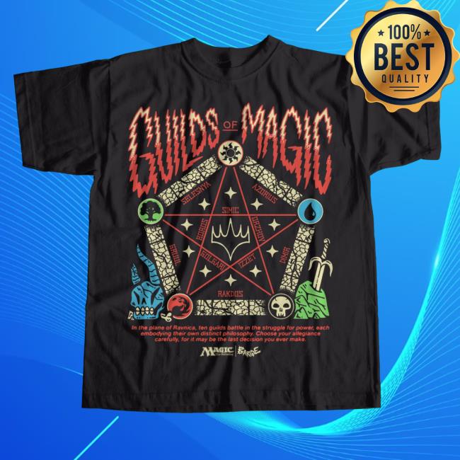 Wizard Of Barge Guilds Of Magic Top Shirt - Magic The Gathering Collection