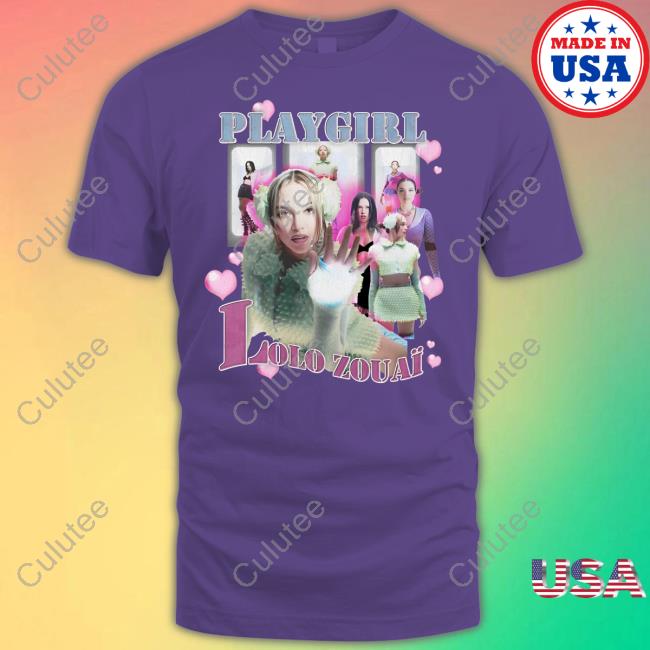 Playgirl World Tour Lolo Zouaï Shirt