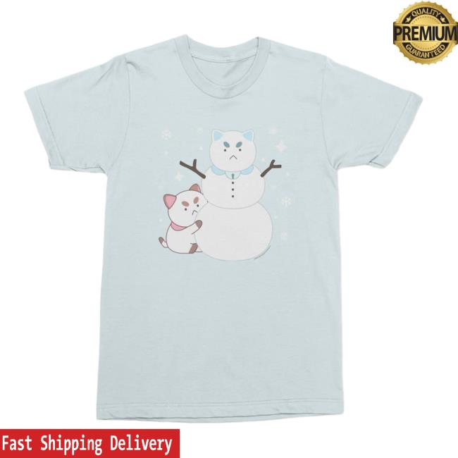 Bee And Puppycat Snowman Hoodie
