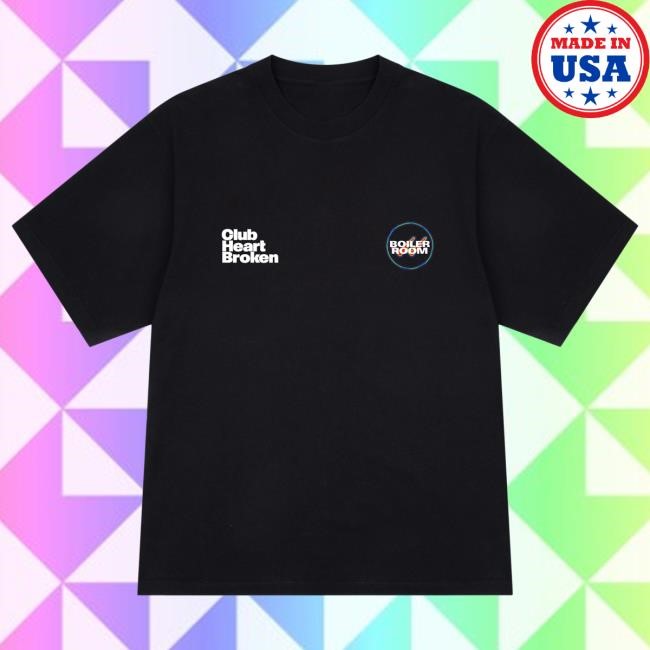 Club Heartbroken Shirt Black - BOILER ROOM