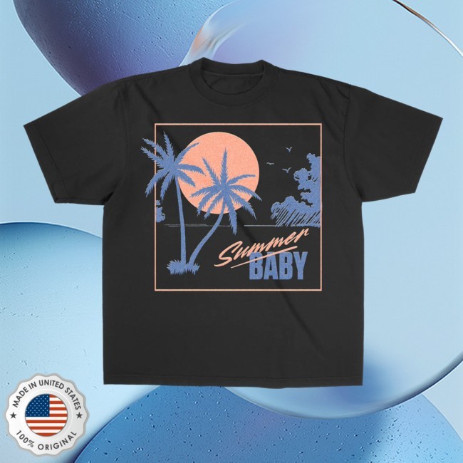 Summer Baby Skyline Tee Shirt Jonas Brothers Merch Shop