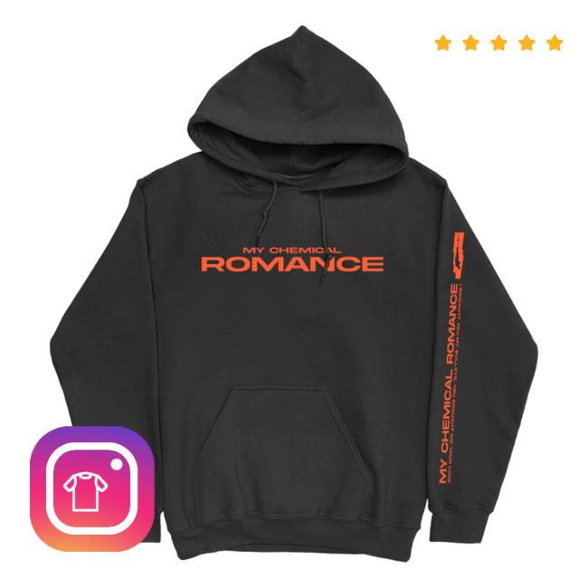 My Chemical Romance Merch Romance Bullets Hooded Sweatshirt