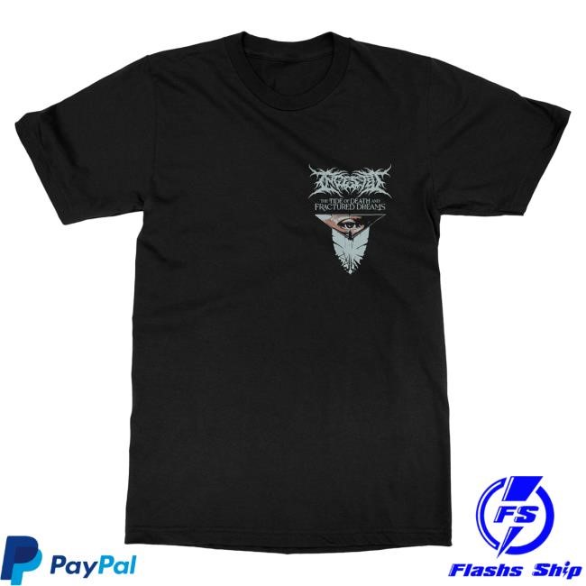 Official Indie Merch Store Shop Ingested "The Tide Of Death" Tees IndieMerchStore